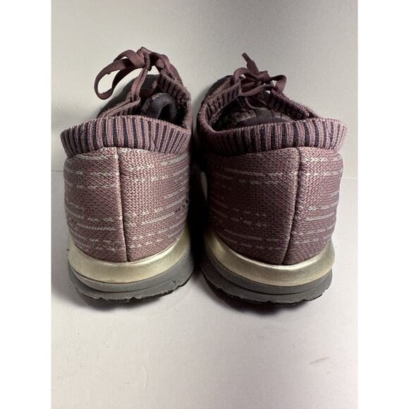 Brooks Ricochet Women’s Size 8.5 B Running Shoes Gray Purple Knit DNA AMP12 - Picture 4 of 9